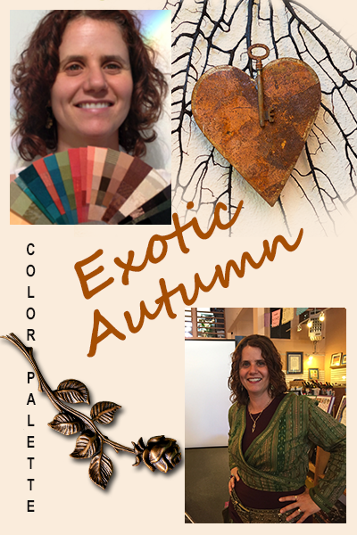 Anne Sagendorp0h Moon exotic autumn color palette