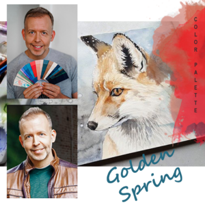 Golden Spring color palette