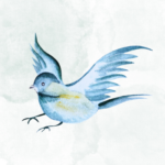 bluebird watercolor image placeholder testimonial