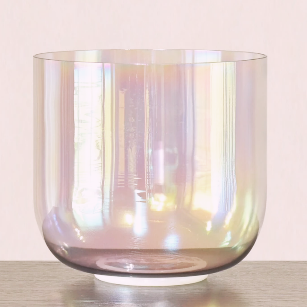 Pearl pink sound bowl Anne Ssgendorph-Moon Sound Healer